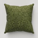 William Morris At Home Acorn Velvet Moss Cushion