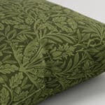William Morris At Home Acorn Velvet Moss Cushion