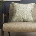 William Morris At Home Brother Rabbit Woven Sage Cushion