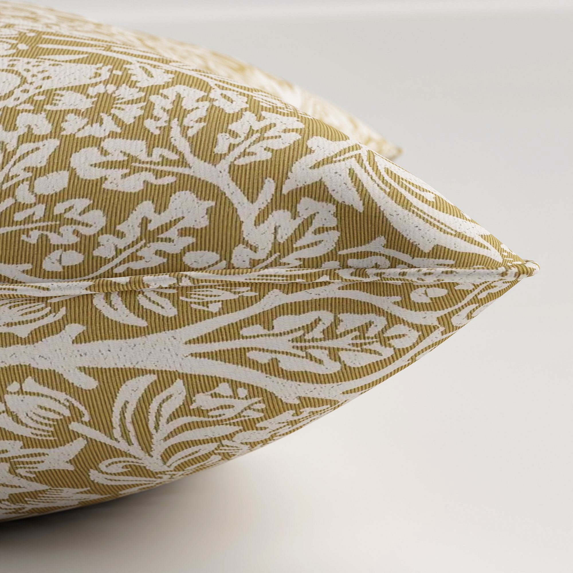 William Morris At Home Brother Rabbit Woven Honey Cushion - Image 4