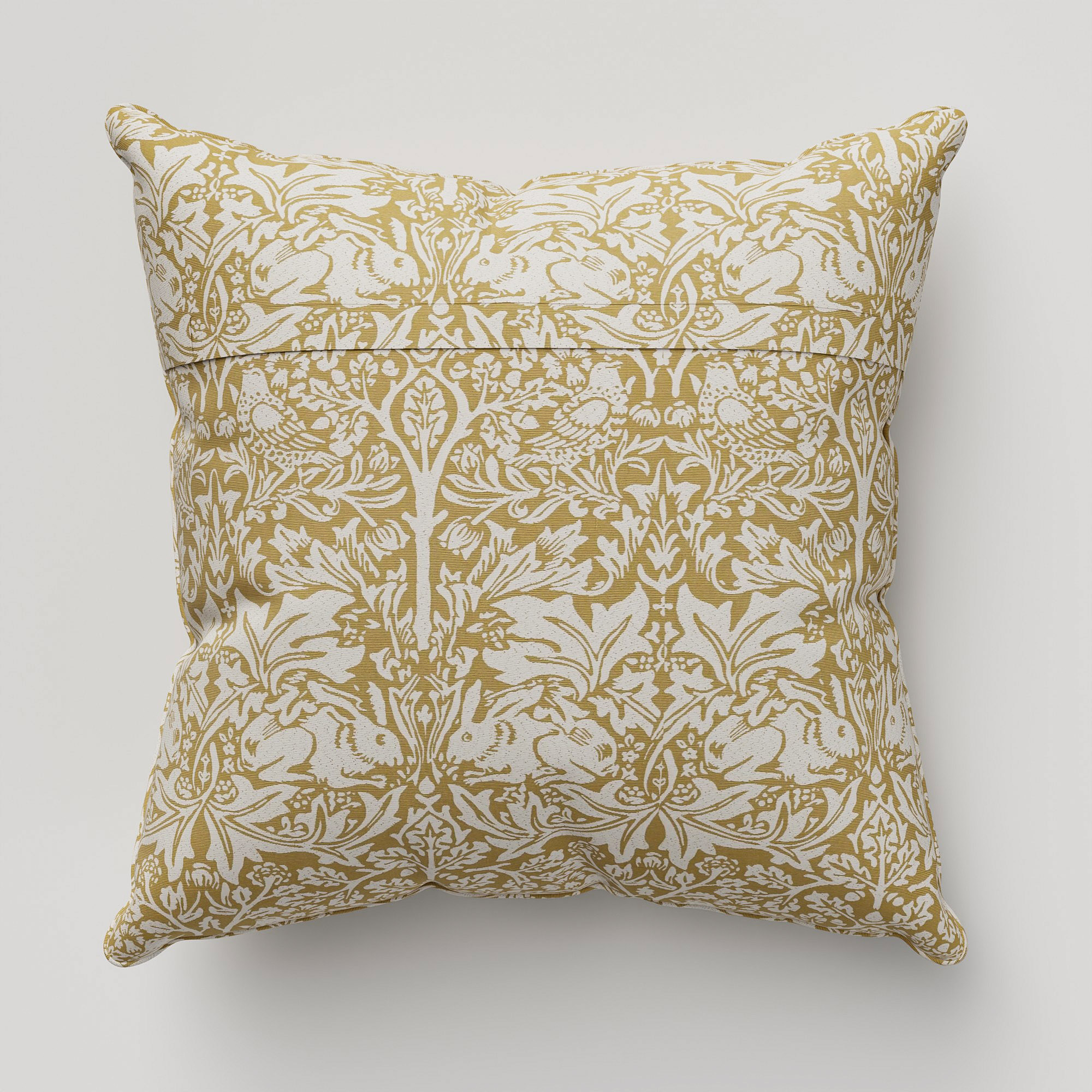 William Morris At Home Brother Rabbit Woven Honey Cushion - Image 5