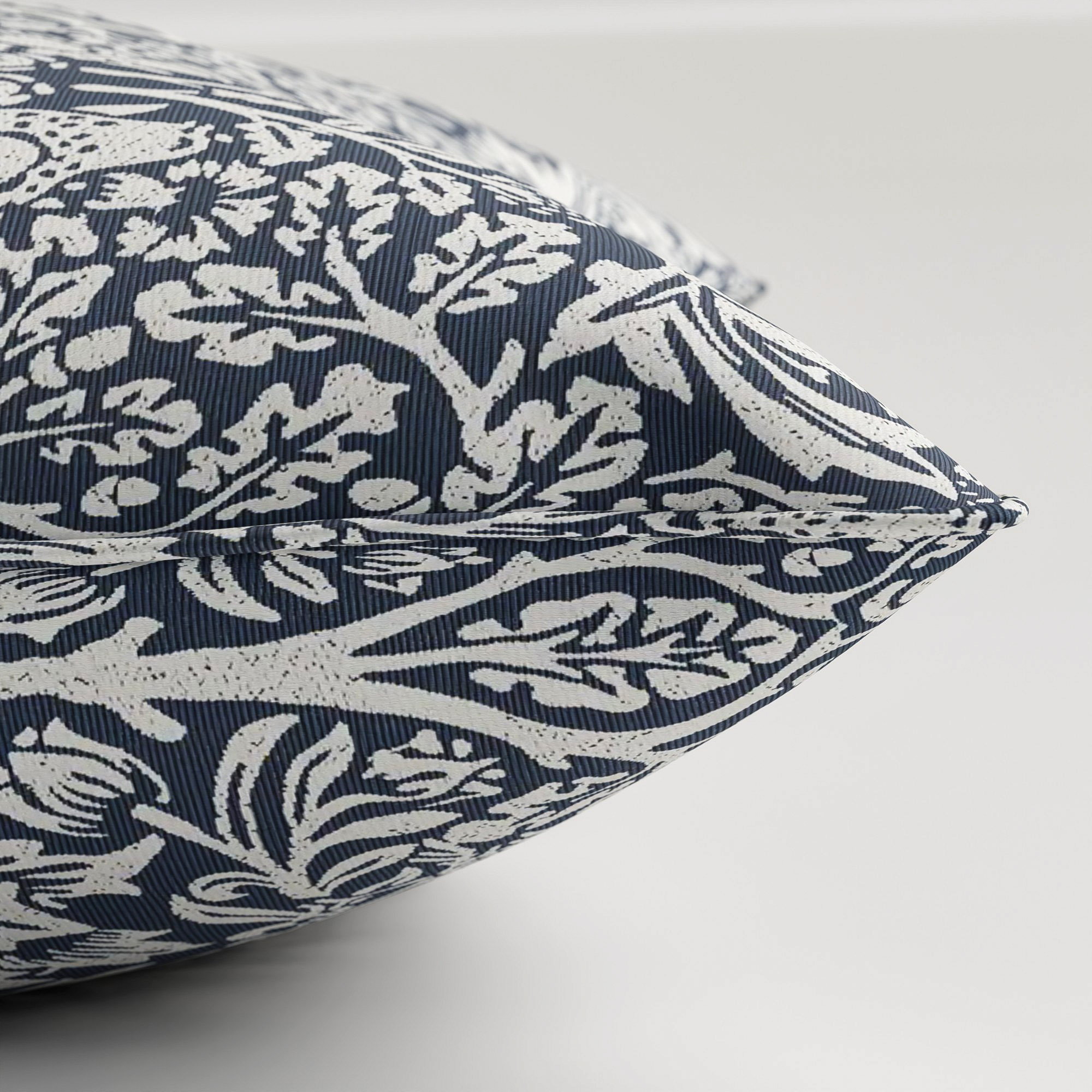 William Morris At Home Brother Rabbit Woven River Cushion - Image 4