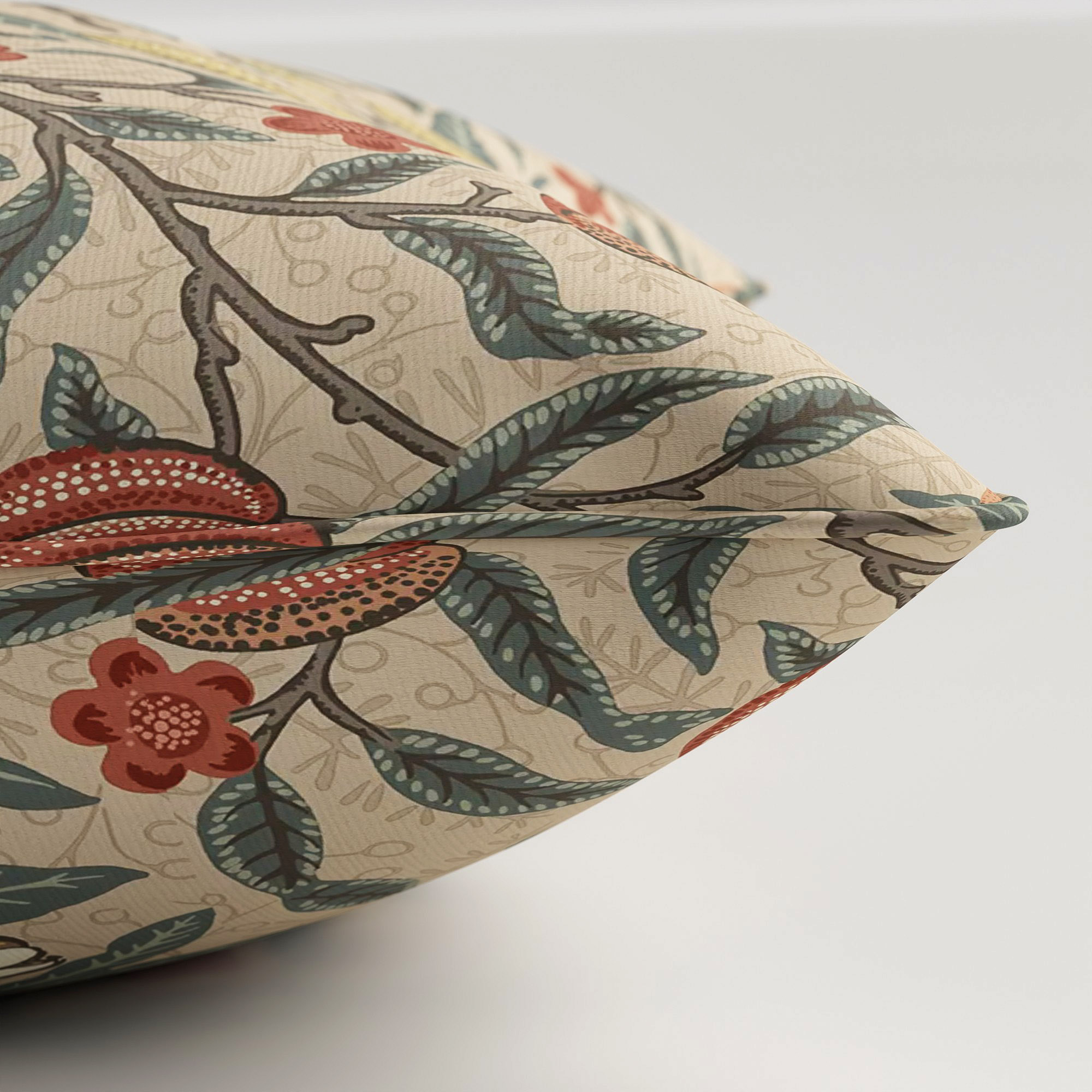 William Morris At Home Fruit Clay Cushion - Image 4