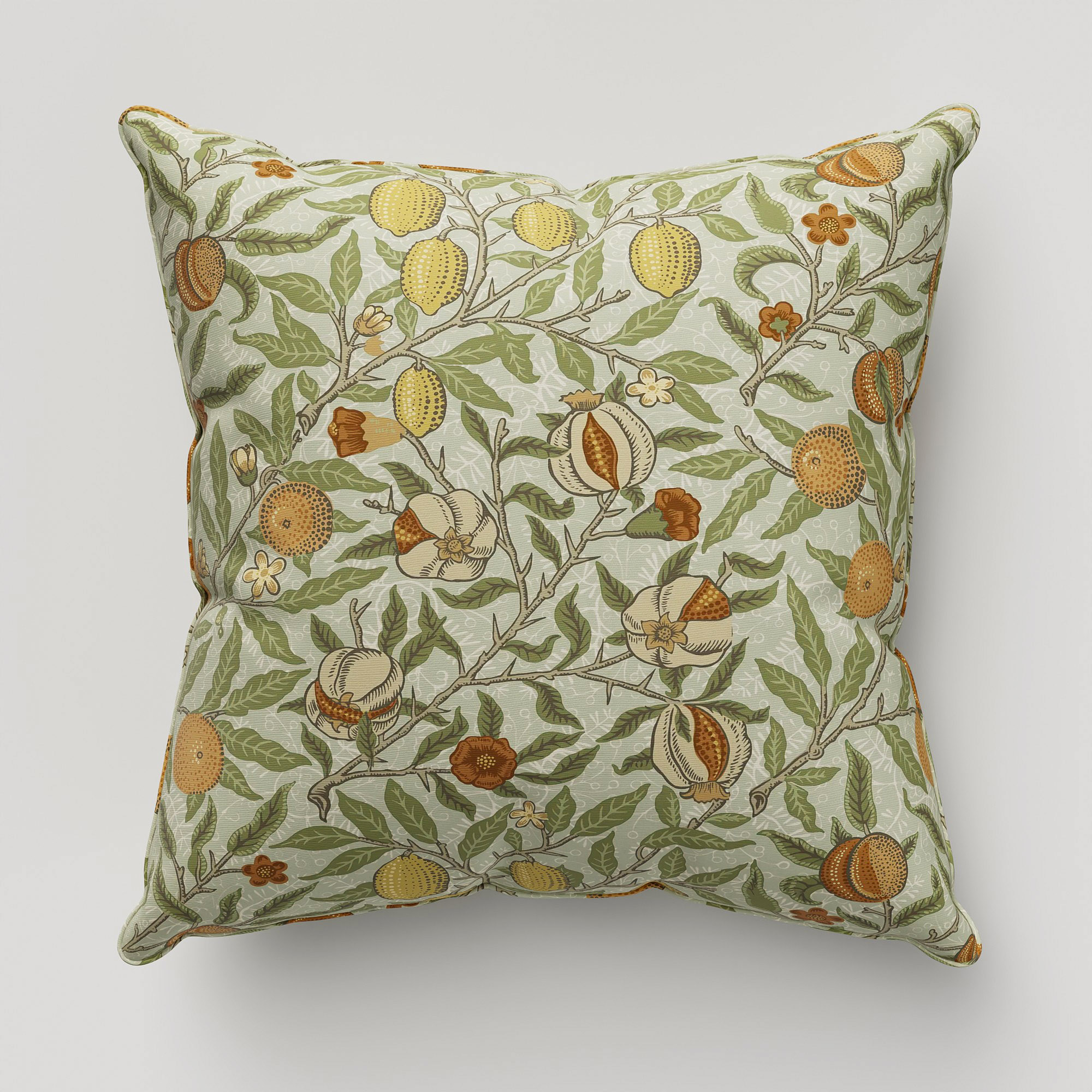 William Morris At Home Fruit Lichen Cushion - Image 2