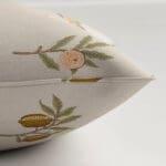 William Morris At Home Fruit Embroidery Sage Cushion