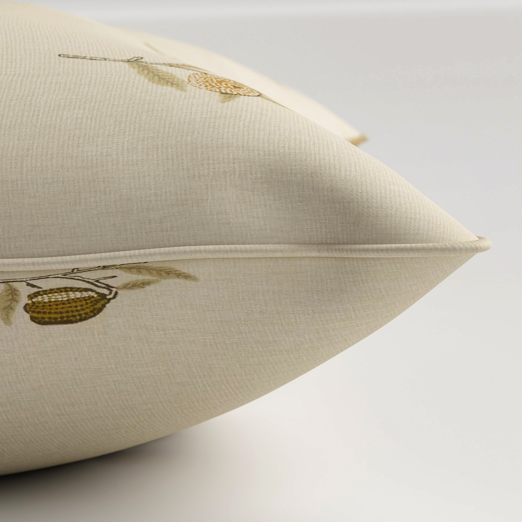William Morris At Home Fruit Embroidery Honey Cushion - Image 4