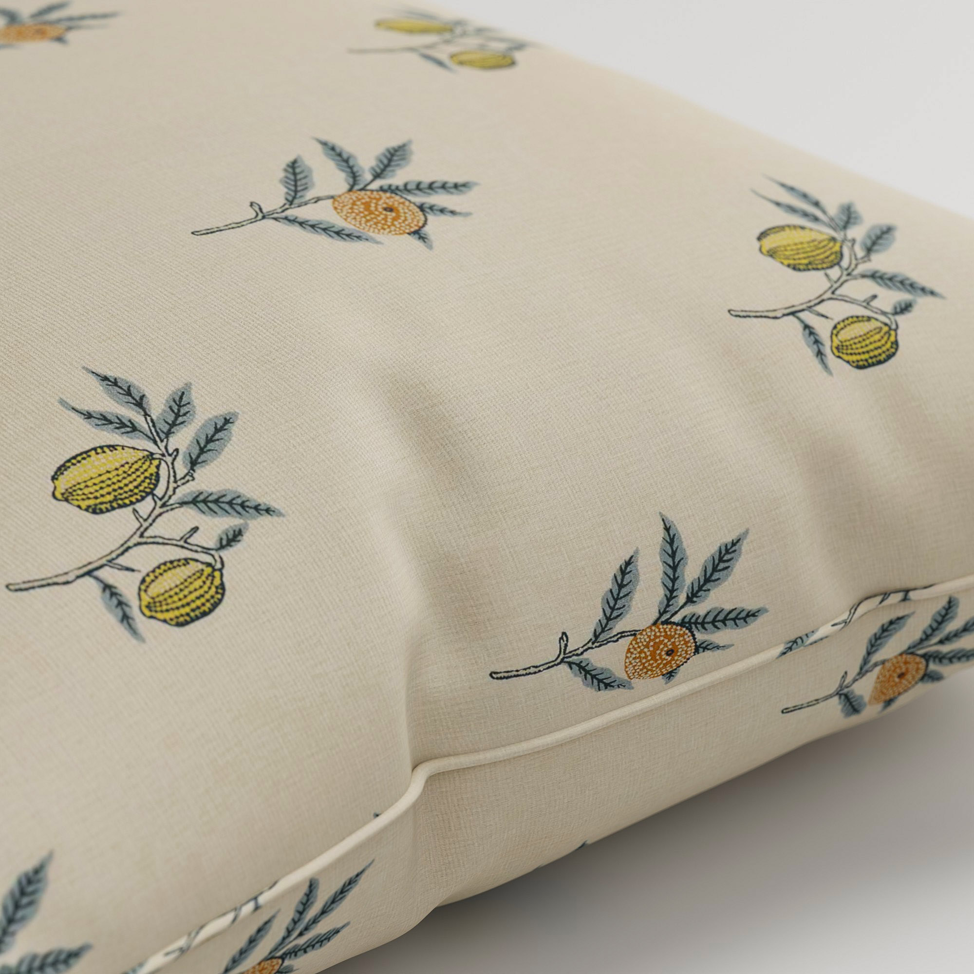 William Morris At Home Fruit Embroidery River Cushion - Image 3