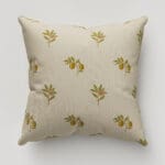 William Morris At Home Fruit Embroidery Moss Cushion