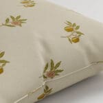 William Morris At Home Fruit Embroidery Moss Cushion