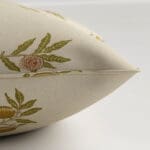 William Morris At Home Fruit Embroidery Moss Cushion