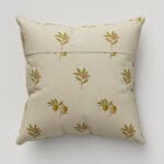 William Morris At Home Fruit Embroidery Moss Cushion