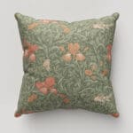 William Morris At Home Iris Sage Cushion