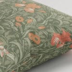 William Morris At Home Iris Sage Cushion