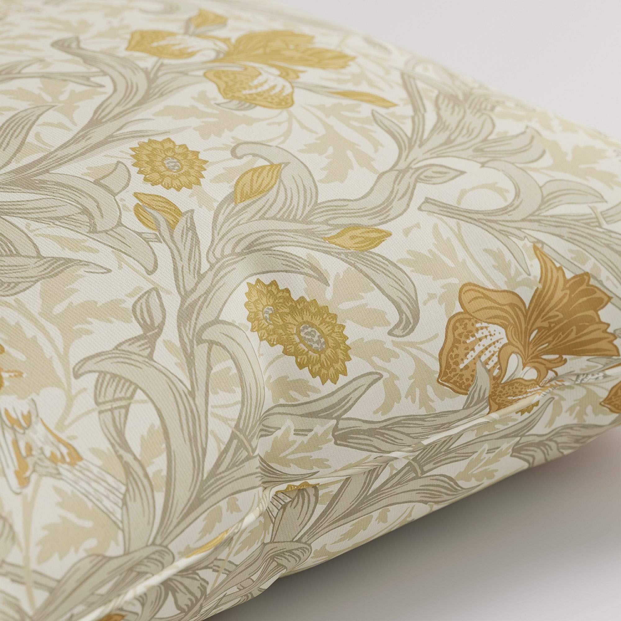 William Morris At Home Iris Honey Cushion - Image 3