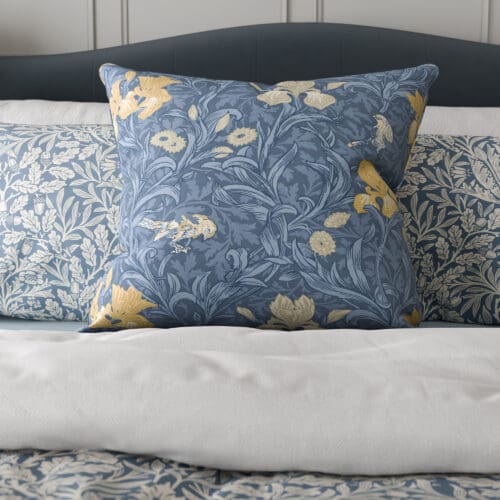 William Morris At Home Iris River Cushion