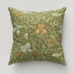 William Morris At Home Iris Moss Cushion