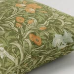 William Morris At Home Iris Moss Cushion