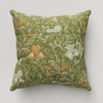 William Morris At Home Iris Moss Cushion