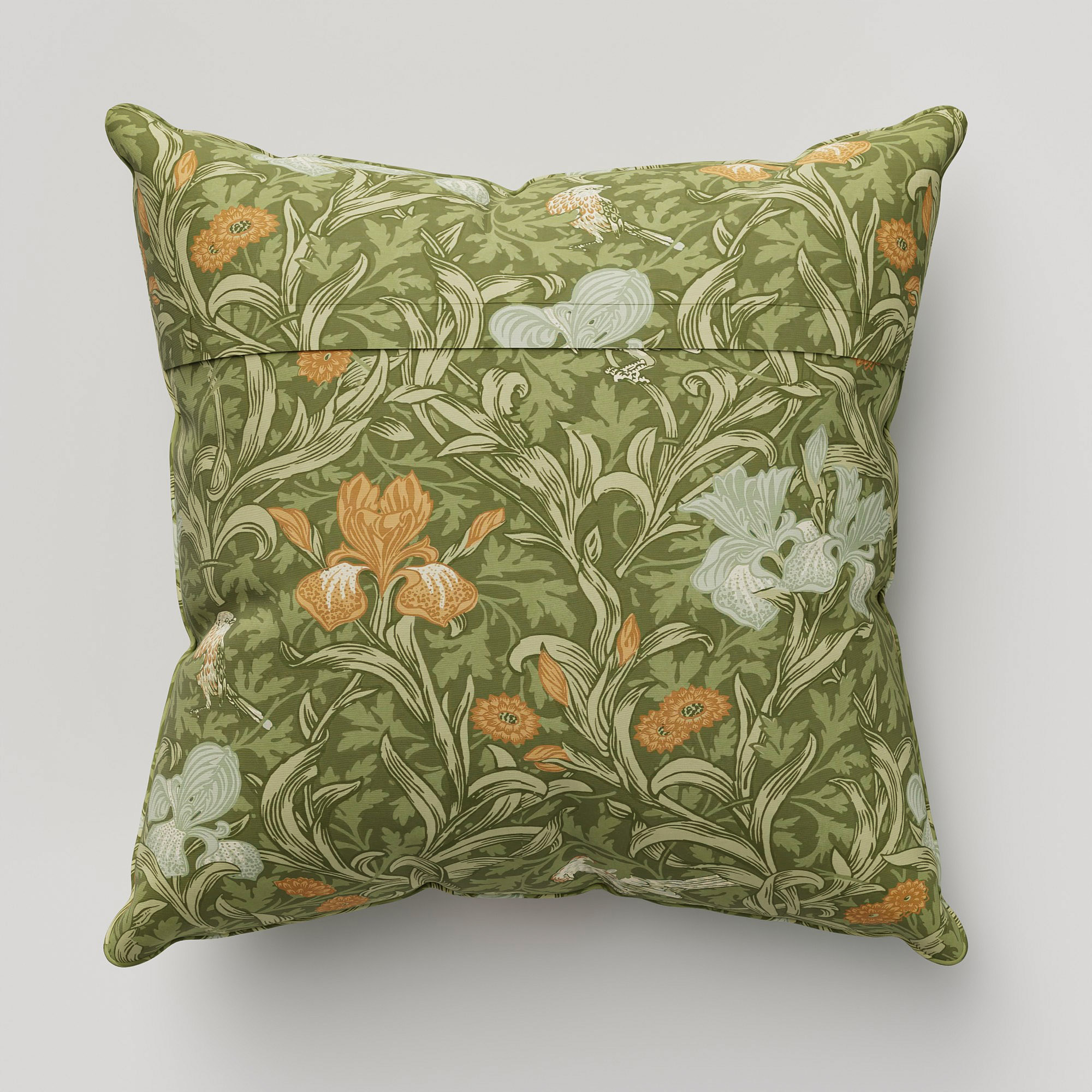 William Morris At Home Iris Moss Cushion - Image 5
