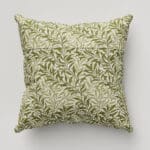 William Morris At Home Willow Bough Moss Cushion