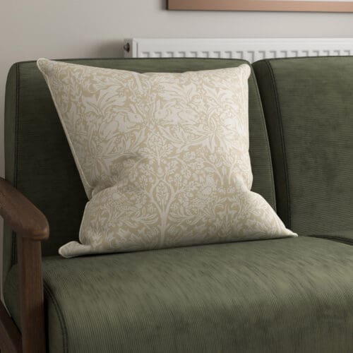 William Morris At Home Brother Rabbit Woven Oat Cushion
