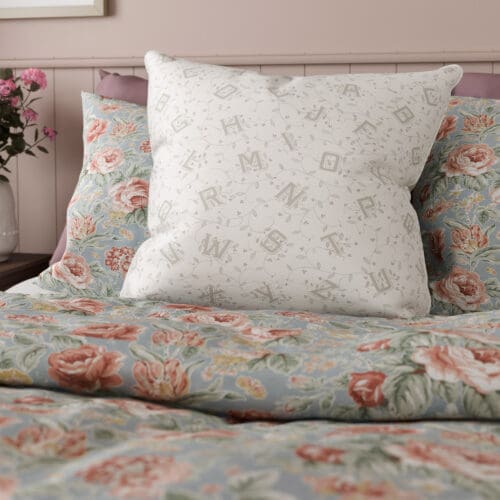 Laura Ashley A'hoy Alphabet Linen Cushion