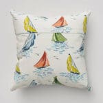 Laura Ashley A’hoy Sail Boats Multi Cushion