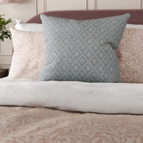 Laura Ashley Abingdon Steel Cushion