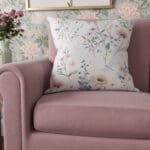 Laura Ashley Alford Meadow Delpinium Blue Cushion