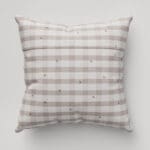 Laura Ashley Alphabet Gingham Linen Cushion