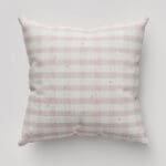 Laura Ashley Alphabet Gingham Pink Cushion