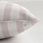 Laura Ashley Alphabet Gingham Pink Cushion