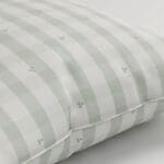 Laura Ashley Alphabet Gingham Sage Cushion