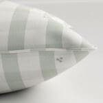 Laura Ashley Alphabet Gingham Sage Cushion