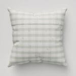 Laura Ashley Alphabet Gingham Sage Cushion