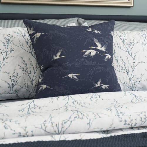 Laura Ashley Animalia Midnight Cushion