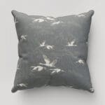 Laura Ashley Animalia Steel Cushion