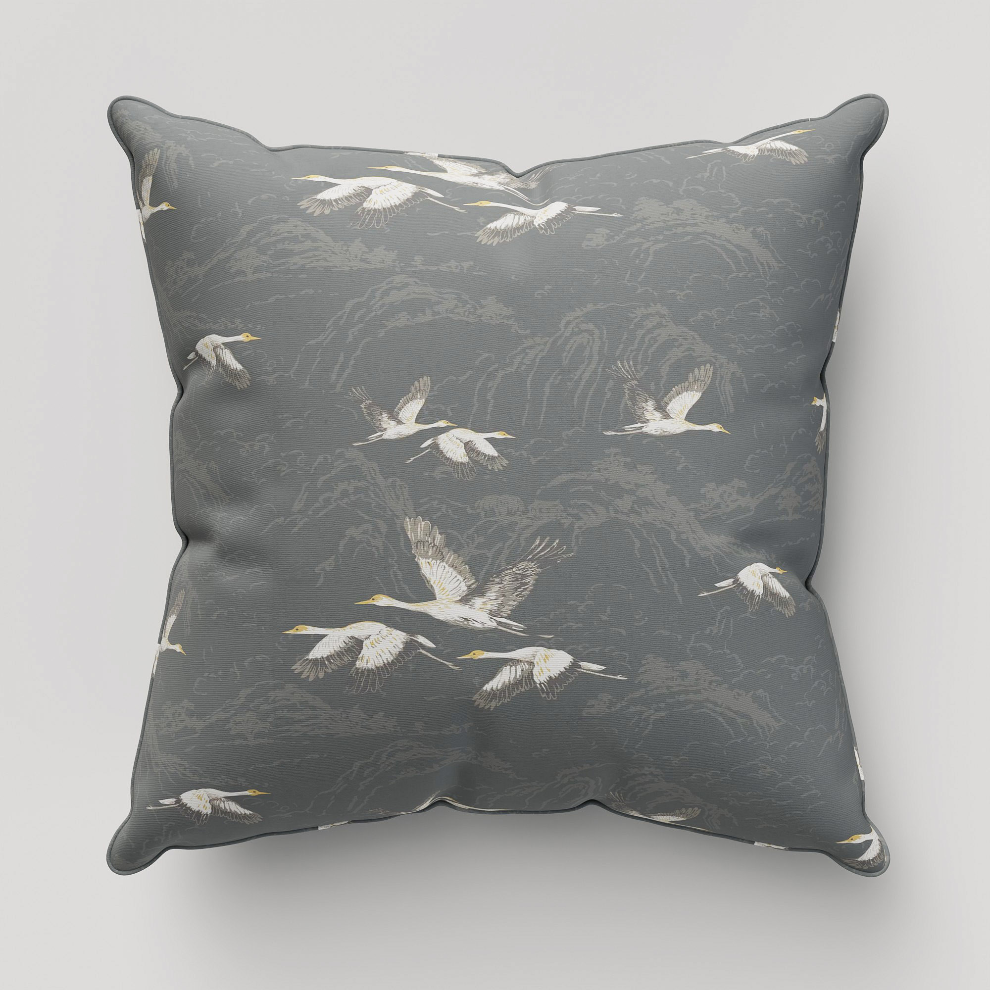 Laura Ashley Animalia Steel Cushion - Image 2
