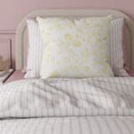 Laura Ashley Aria Ochre Cushion