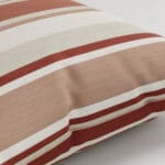 Laura Ashley Awning Stripe Crimson Cushion