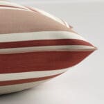 Laura Ashley Awning Stripe Crimson Cushion