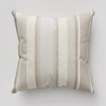 Laura Ashley Awning Stripe Dove Grey Cushion