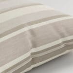 Laura Ashley Awning Stripe Dove Grey Cushion