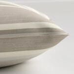 Laura Ashley Awning Stripe Dove Grey Cushion