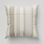 Laura Ashley Awning Stripe Dove Grey Cushion