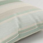 Laura Ashley Awning Stripe Smoke Green Cushion