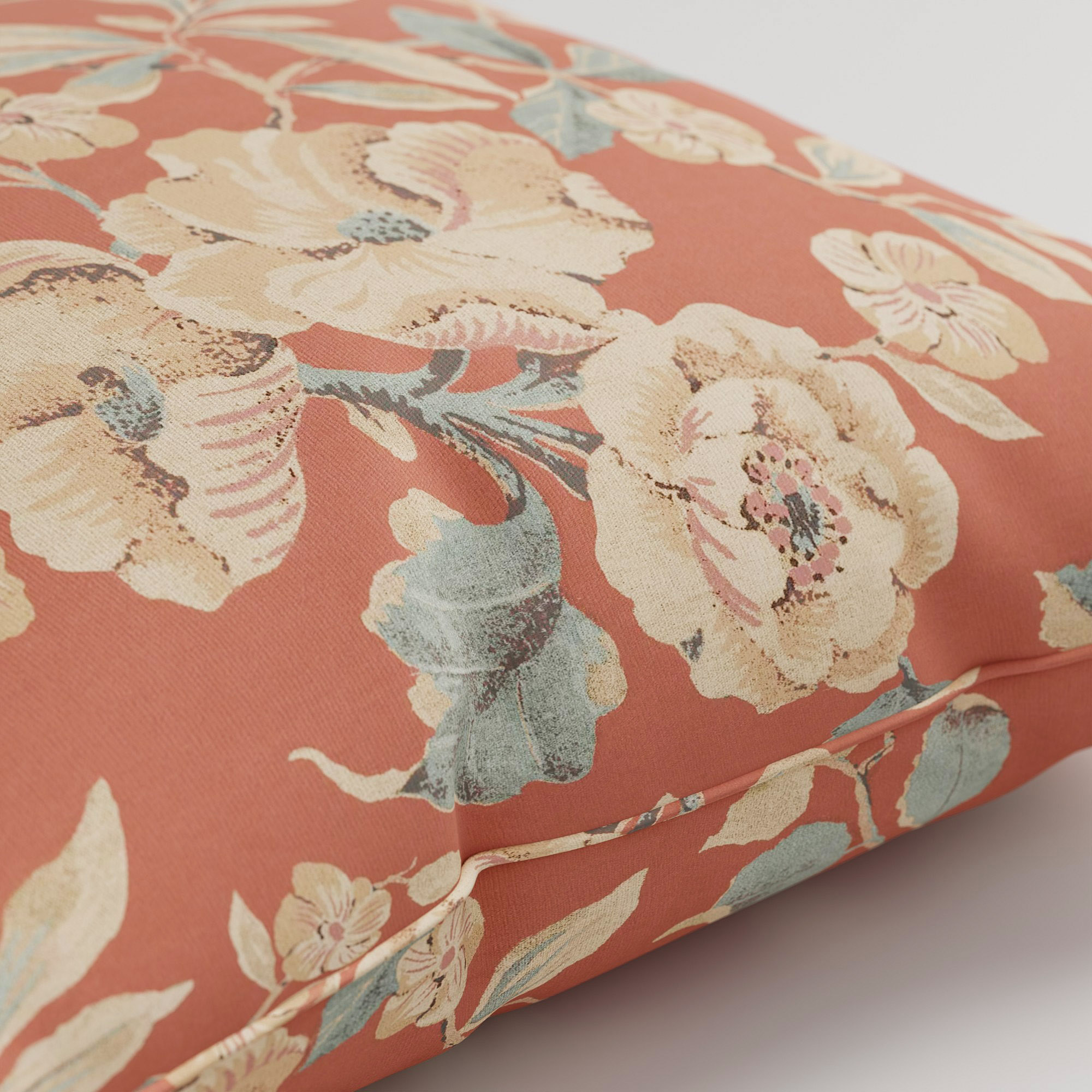 Laura Ashley Aylworth Trail Terracotta Orange Cushion - Image 3
