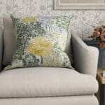 Laura Ashley Bernwood Ochre Yellow Cushion