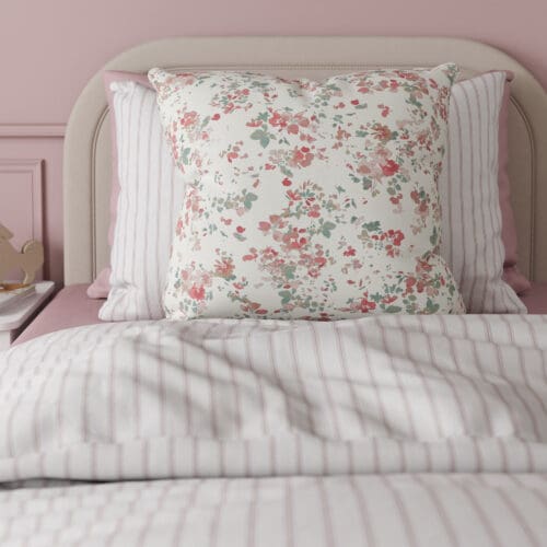 Laura Ashley Blossoms Blush Cushion