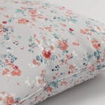 Laura Ashley Blossoms Pale Steel Cushion